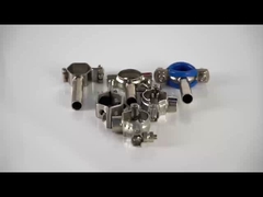 Serre à haute pression en acier inoxydable sanitaire 13MHP SS304/ Serre à broche unique
