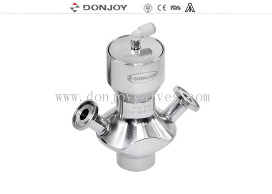 Pneumtic Sanitary Aspetic Sampling Valve with Clamp Connection