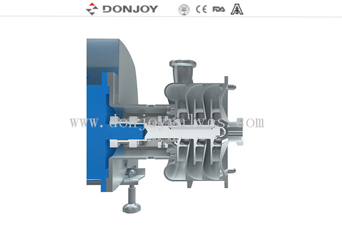 Pompes centrifuges à impulsion ouverte à plusieurs étages SS316L avec tête de 100 mètres