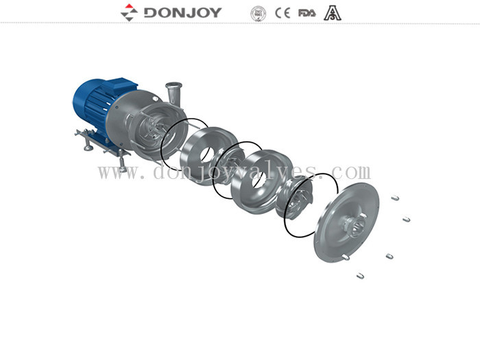 Pompes centrifuges hygiéniques à haute pression pour boissons