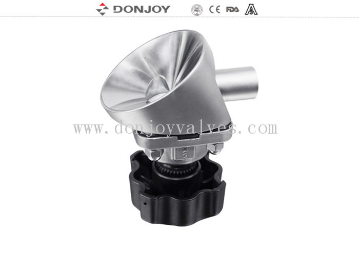 2 pouces soudage 316l Pneumatique réservoir bas Sanitaire vanne de diaphragme avec actionneur en plastique