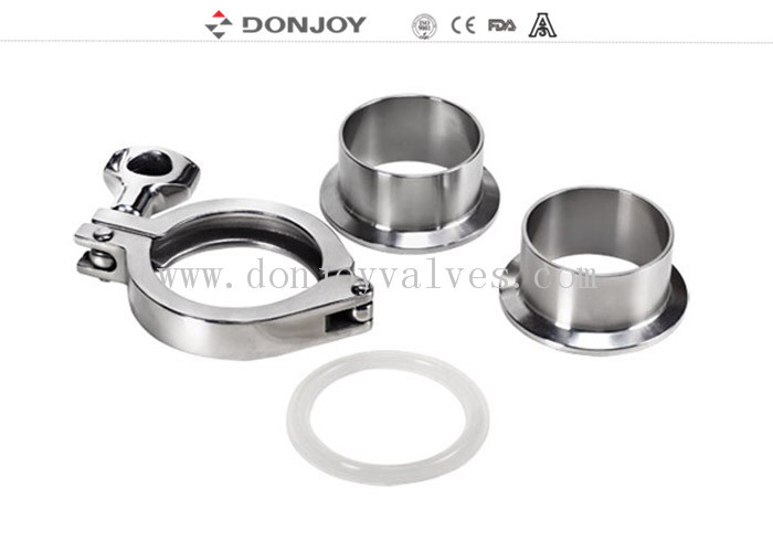 Écrou sanitaire de garnitures de l'acier inoxydable SS304 pour l'aile simple résistante de bride de Pin/A/B/C/type de D