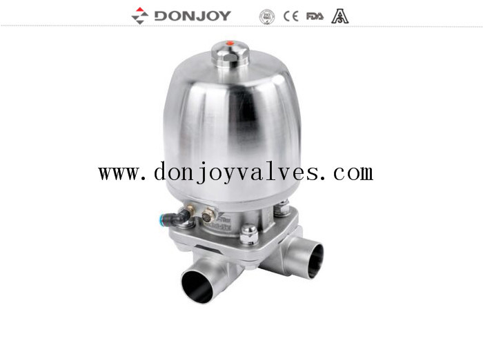 Donjoy T type 3 voie soupape de diaphragme pneumatique pour l'industrie pharmaceutique