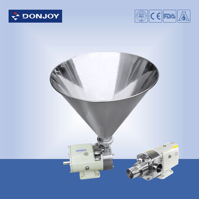 TUR-70 mechanical variable lobe High Purity Pumps with control and hopper