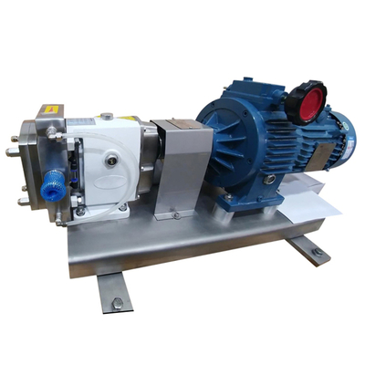 TUL-55 Positive rotary lobe Pump With Motor For Tomato Sauce Transfer