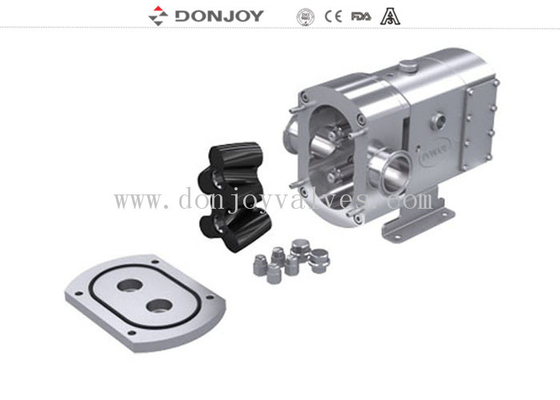 Donjoy STUL/R -25 Bare shaft  Rotary lobe pump with  1.5"Clamped Connection